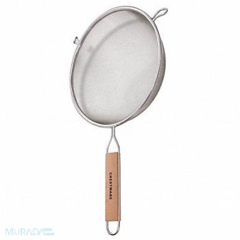 CRESTWARE Mesh Strainer 13 inH Medium Single Mesh, 45GL26