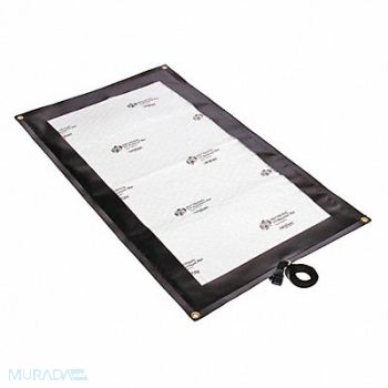 PIG Drip Pan Kit 52 in Lx30 in W Blk/Whte, 45GP12