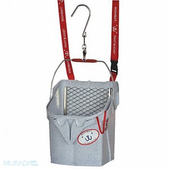 WOMBAT PORTAPAINT Paint Bucket 1 gal 13 8 1/2 L 10 W, 45GR53