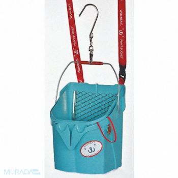 WOMBAT PORTAPAINT Paint Bucket 1.5 gal 13 8 1/2 L 10 W, 45GR54