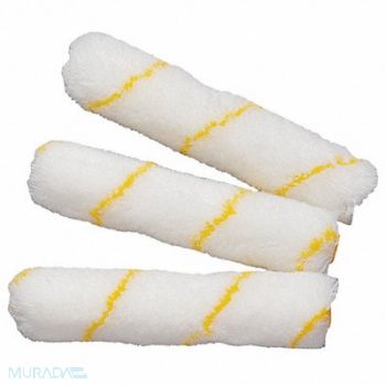 WOMBAT PORTAPAINT Roller Cover 6 L 3/8 Nap PP PK3, 45GR63