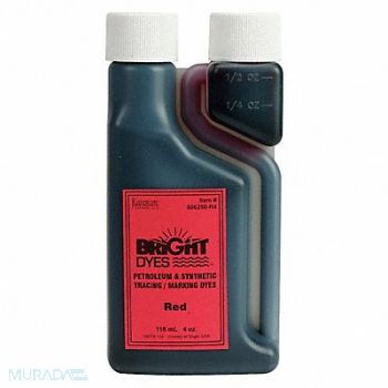 KINGSCOTE Color Coding Dye Red 4 oz., 45H150