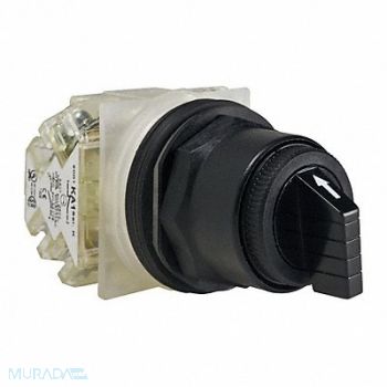 SCHNEIDER ELECTRIC Non-Illum Selectr Swtch 30mm 3 Pos Lever, 45J174