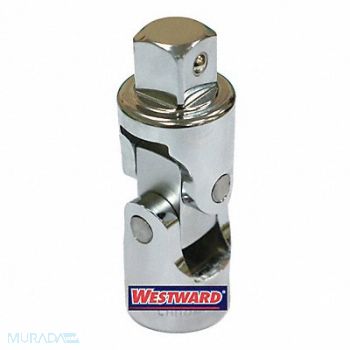 WESTWARD Unvrsl Joint Steel Chrome 1 in, 45J259