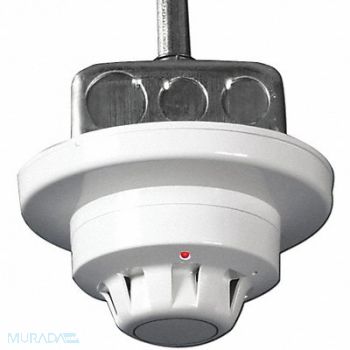 AIR PRODUCTS AND CONTROLS Smoke Detector 4 Height Plastic, 45JU40