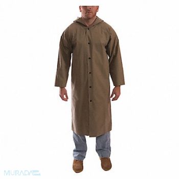 TINGLEY Flame Resistant Rain Coat Tan S, 45JY32
