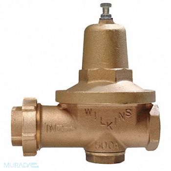 ZURN WILKINS Water Pressure Reducing Valve 1/2 In., 45K826