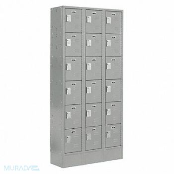 LOCKUP Bx Lckr 6x3Lckr Gray 82 x36 x18 Assm, 45KH33