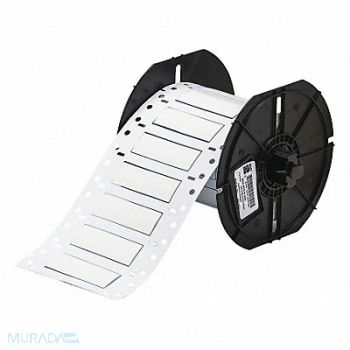 BRADY Wire Marking Sleeves White 500 per Roll, 45KK23