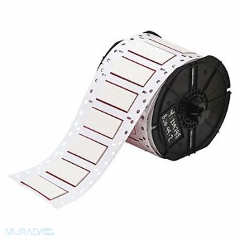 BRADY Wire Marking Sleeves White 0.25 in Min, 45KK28