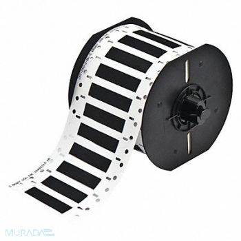 BRADY Wire Marking Sleeves Black 0.439 in H, 45KK56