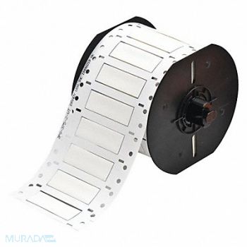 BRADY Wire Marking Sleeves White 500 per Roll, 45KK58