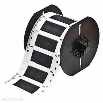 BRADY Wire Marking Sleeves Black 0.187 in.Min., 45KK64