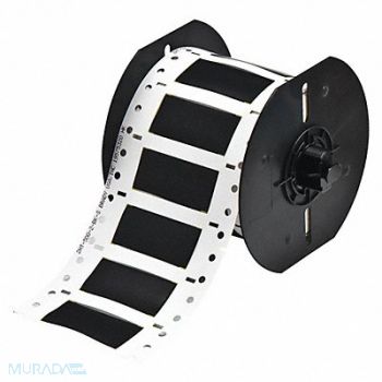 BRADY Wire Marking Sleeves Black 0.85 in H, 45KK67