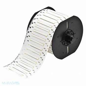 BRADY Wire Marking Sleeves White 0.031 in.Min., 45KK74