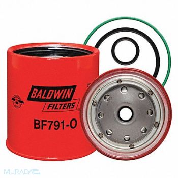 BALDWIN FILTERS Fuel Filter 4-1/32 in Lx3-25/32 in dia, 45KL77