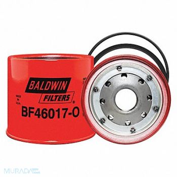 BALDWIN FILTERS Fuel Filter 3-1/4 in Lx3-25/32 in Dia, 45KL78