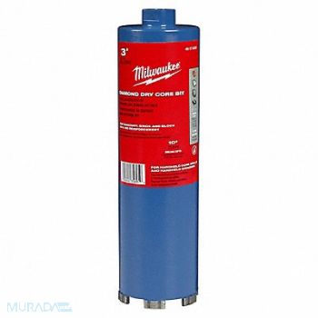 MILWAUKEE Diamond-Tipped Core Bit 2in, 45KN34