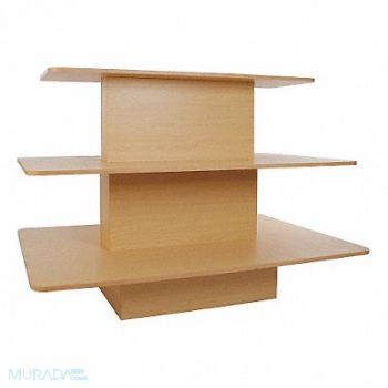 ECONOCO Tiered Table Melamine 60 L 42 W, 45KX54