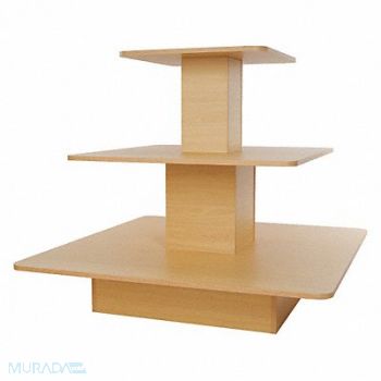 ECONOCO Tiered Table Melamine 48 L 48 W, 45KX55