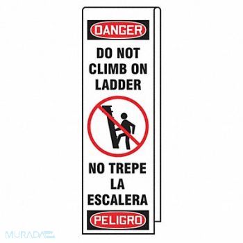 ACCUFORM Ladder Shield Wrap Danger Do Not Climb, 45KY19