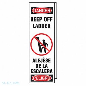 ACCUFORM Ladder Shield Wrap Danger Keep Off, 45KY20