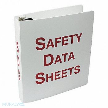 ACCUFORM Binder Red/White 12 in W English, 45KY24