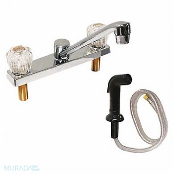 Low Arc Chrome Dominion Faucets Plastic, 45L017