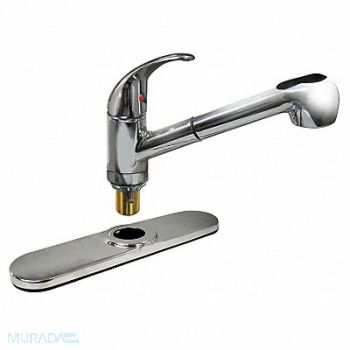 Low Arc Pull Out Chrome Dominion Faucets, 45L024