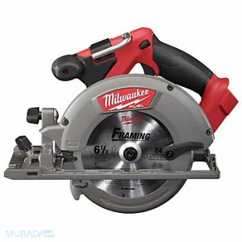 MILWAUKEE Cordless Circ Saw 6-1/2 in Blade Dia, 45L182