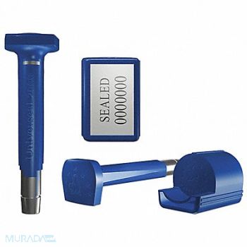 UNIVERSEAL Bolt Seals Blue Plastic PK50, 45LH36