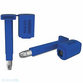 UNIVERSEAL Bolt Seals Blue Plastic PK50, 45LH46