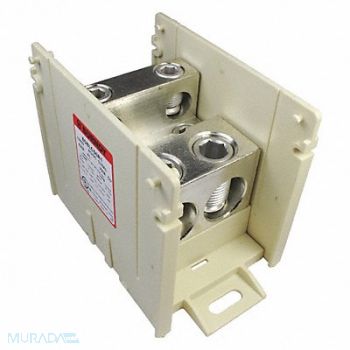 BURNDY Power Distr Block Al/Cu 600V AC/DC, 45LP63