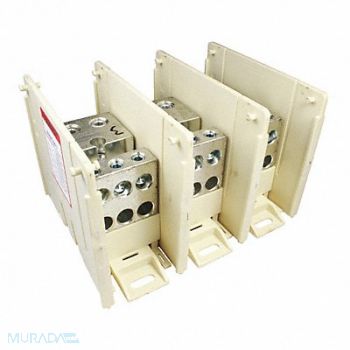 BURNDY Power Distr Block Al/Cu 600V AC/DC, 45LP68