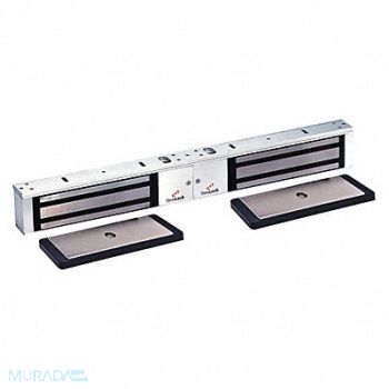 DYNALOCK Electromagnetic Lock 1200 lb Aluminum, 45LW97