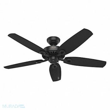 HUNTER Decratve Ceiling Fan 52 Blde Dia 3 Spds, 45MR49