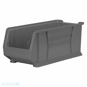 AKRO-MILS D5557 Super Size Bin Gray Plastic 10 in, 45MV75