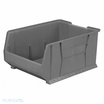 AKRO-MILS D5559 Super Size Bin Gray Plastic 12 in, 45MV77