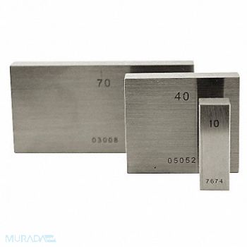 MITUTOYO Gage Block 0.400 in Measuring Range, 45MY27