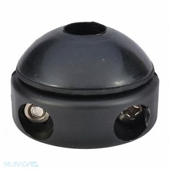 SPEEDAIRE Bumper Stop 3/8 in Polypropylene/PVC, 45N283