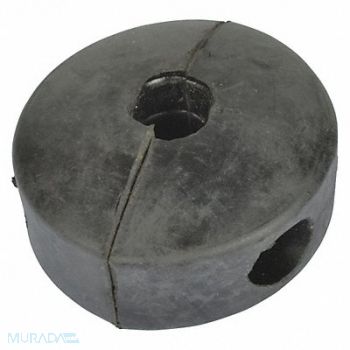 SPEEDAIRE Bumper Stop 3/8 in Polypropylene/PVC, 45N312