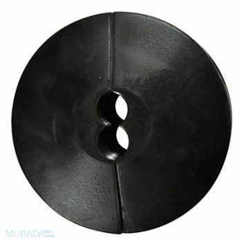 SPEEDAIRE Bumper Stop 1/4 in Polypropylene/PVC, 45N324