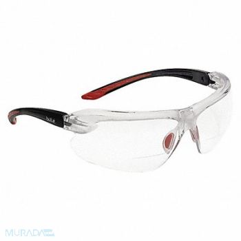 BOLLE SAFETY Safety Reading Glasses +1.50 Clear, 45NA43