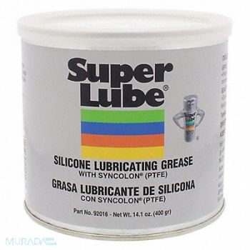 SUPER LUBE Silicone Lubricating Compound Can 14.1oz, 45NA61