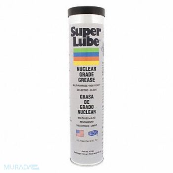 SUPER LUBE Nuclear Grade Grease Cartridge 14.1 oz., 45NA62