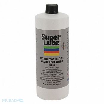 SUPER LUBE H3 Direct Food ContactOil Bottle 1 qt., 45NA73