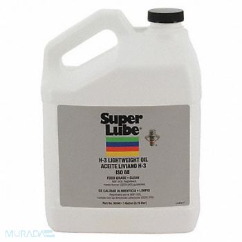 SUPER LUBE H3 Direct Food ContactOil Bottle 1 qt., 45NA74