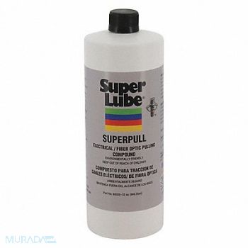 SUPER LUBE Cbl Wr Pllng 32 oz Squeeze Bottle, 45NA76
