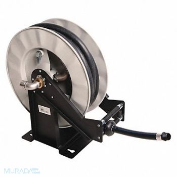 LIQUIDYNAMICS INC. Spring Return Hose Reel 3/4 MNPT 50 ft, 45NA98