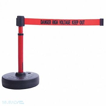 BANNER STAKES PLUS Barrier System Plastic Red, 45NC27
